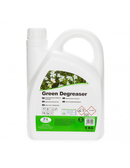 GREEN DEGREASER Desengrasante enérgico ecológico, 5Kg