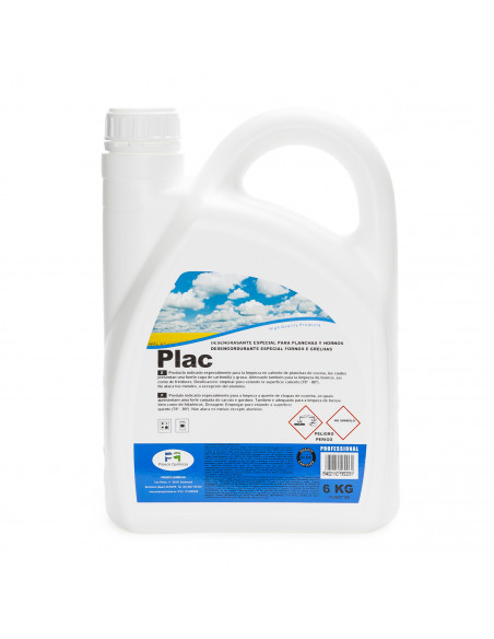 PLAC desengrasante para hornos y planchas, 6Kg