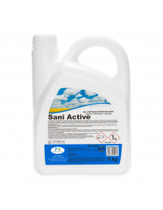 SANI ACTIVE Limpiador desinfectante de superficies sucias, viricida, bactericida, fungicida