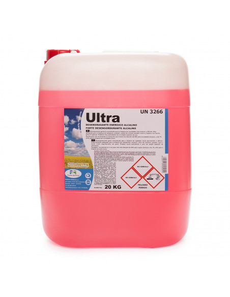 ULTRA Desengrasante alcalino concentrado, 20Kg