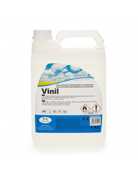 VINIL Abrillantador regenerador de superficies