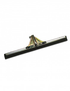 Haragán de metal y lámina negra de espuma de neopreno