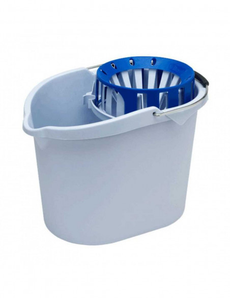 Cubo escurrefácil compacto para maximizar el escurrido con el menor esfuerzo.