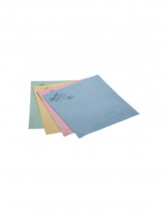 Bayeta Viledamicrofibra de color azul de 38x38 cm.