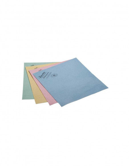 Bayeta Viledamicrofibra de color azul de 38x38 cm.