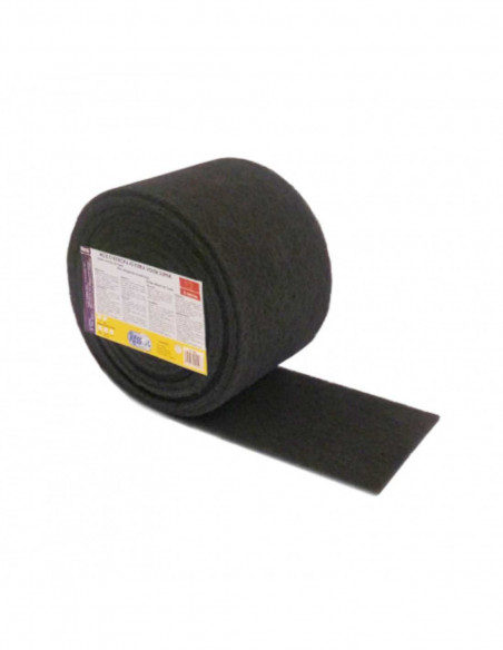 Estropajo de fibra negra para la limpieza de cocinas