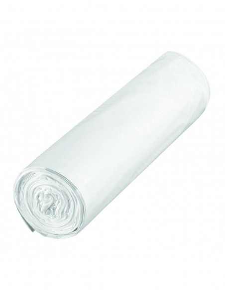 Bolsa basura blanca 70 x 80 blanca galga 100 - SACO 25 ROLLOS X 10 UNIDADES