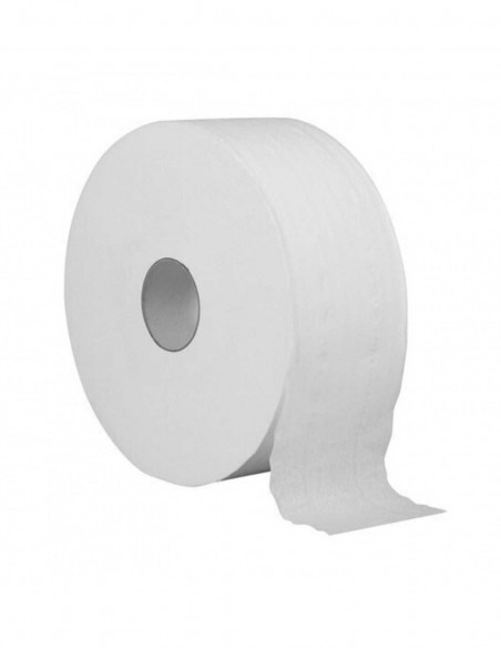 Papel higiénico industrial 2 capas pasta pura 150 mts - PACK 18 ROLLOS