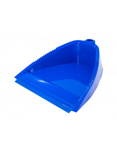 Recogedor con goma antivuelco rojo 2