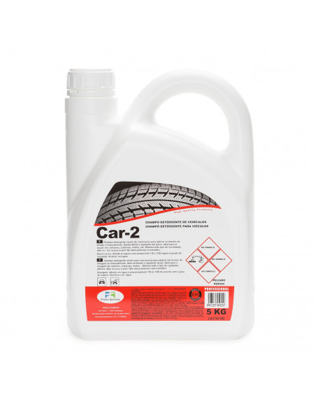 CAR-2 Detergente para la limpieza de vehículos, 5Kg