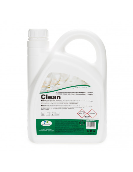 CLEAN Detergente lavavajillas, 6Kg