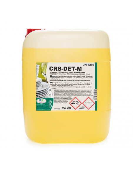 CRS-DET-M Detergente lavavajillas, 24Kg