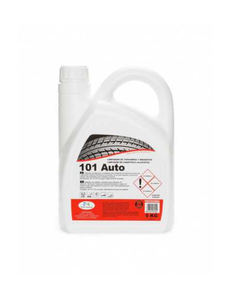 101 AUTO Limpiador de tapicerías y moquetas inyección-extracción o manual - ENVASE 5 Kgs.