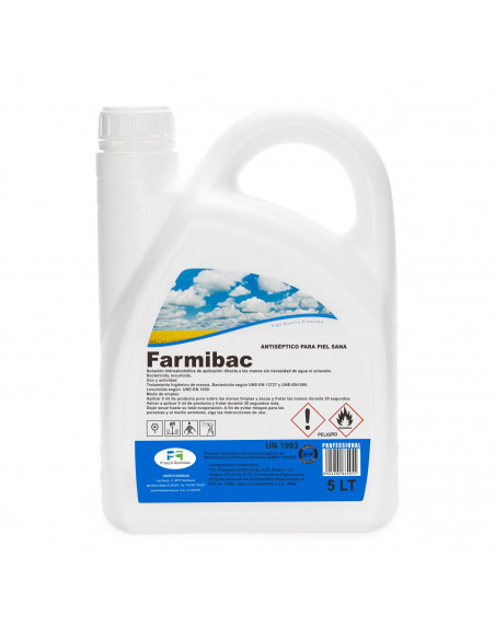 FARMIBAC desinfectante de manos antiséptico, 5L